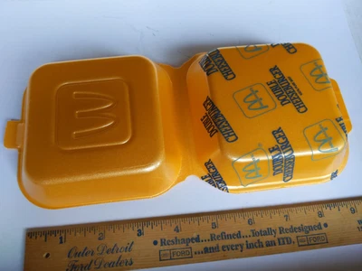 $14.99 • Buy  Vintage McDonald's Double Cheeseburger  Container Clamshell Foam Fast Food