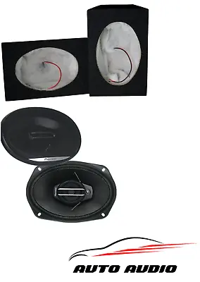 £74.99 • Buy Pioneer 6x9  3 Way 400Watts Car Speakers With MDF 6x9 6 X 9  Speaker Box
