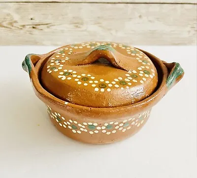 Mini Mexican Clay Pot Mini Cazuelitas De Barro Mexicano • $12