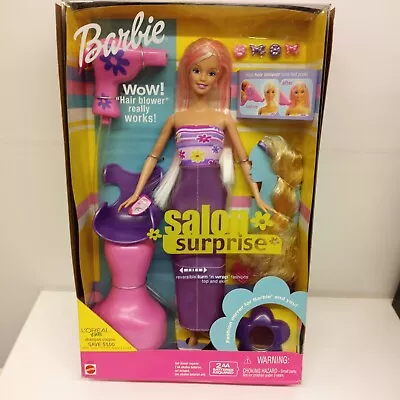 Vintage Salon Surprise Barbie Doll. Mattel 2001. • $44