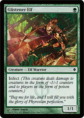 Glistener Elf New Phyrexia - MTG • £2.99