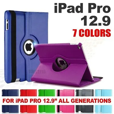 £7.99 • Buy For Apple IPad Pro 12.9 Case 5th 4th 3rd 2021 Gen Leather Cover Smart Stand Case