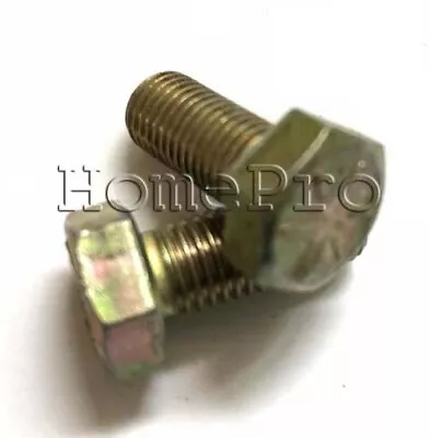 USA MADE - 5/16-24 X 1  GR 8 FINE THREAD HEX BOLTS CAP SCREWS YELLOW ZINC 6 FRS • $7.04