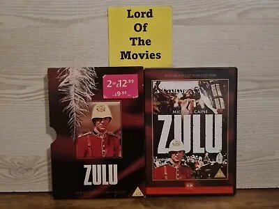 Zulu (DVD 1964) Michael Caine {Historical Action} [Region 2] [UK] PG [No Case] • £1.99