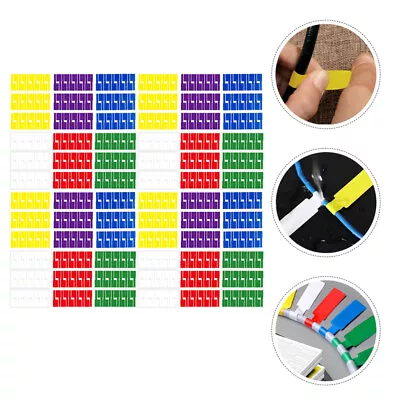 Cable Labels Self-adhesive P-shaped Wire Markers-IQ • £13.99