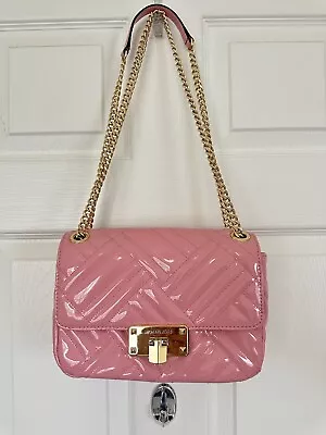 Michael Kors Handbag Peyton Pink Crossbody New Without Tag • $120