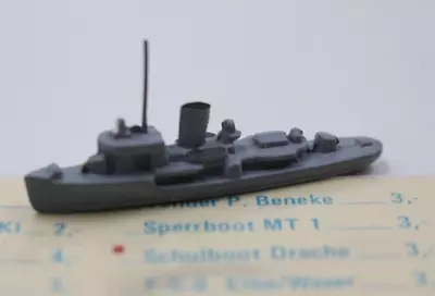 Wiking 1:1250 Veteran Waterline Ship Model - Artillery School Boat 'Drache' • £5.20