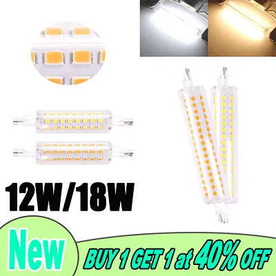 R7S LED Lamps Bulb AC 220V 110V 78mm 118mm Spotlight Replace Halogen Light Bulbs • £4.11