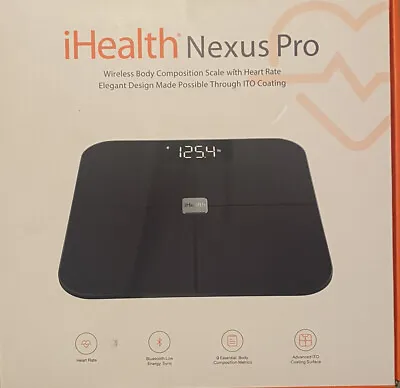 $90 • Buy IHealth NEXUS Wireless Body Analysis Scale