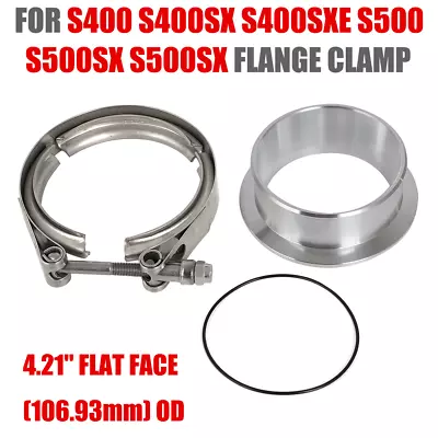 For Borg Warner Turbo Compressor V-band Flange Clamp S400 S400SX S500SX S500SXE • $34.99