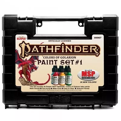 Master Series Paints: Pathfinder Colors Of Golarion - Paint Set #1 REM 09967 • $74.99