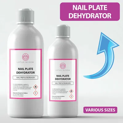 Nail Dehydrator Gel Nail Prep Degreaser Cleanser GEL NAIL DEHYDRATOR - ALL SIZES • £8.99