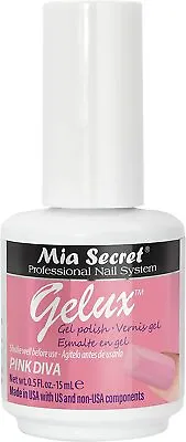 Mia Secret Gelux Nail Gel Polish PINK DIVA Manicure Pedicure Soak-off Gel • $13.80