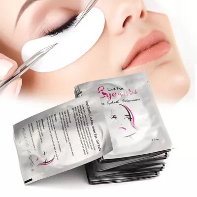 £4.24 • Buy Eyelash Pads False Under Eye Lash Lift Extension Gel Patch Lint Free Sticker UK