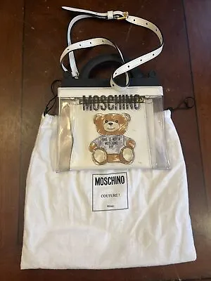 Moschino Clear Teddy Bear Tote Q22 • $177.76