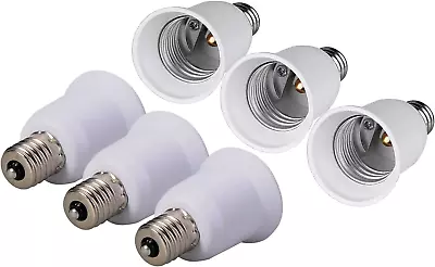 (6-PACK) SpiritLED E17 To E26 / E27 Socket AdapterIntermediate Base E17 To Sta • $13.60