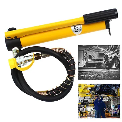 10 Ton Hydraulic Hand Pump CP-180 Hydraulic Manual Pump 10000 PSI Single Acting • $50.35