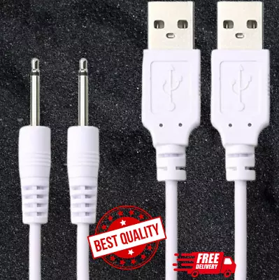Accessonico 2.5mm Charger To USB DC Cable (2-Pack 3.3FT) • $7.99