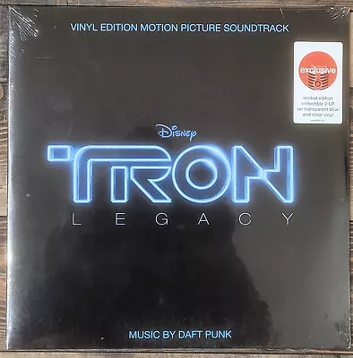 Daft Punk - Disney Tron Legacy Soundtrack - 2XLP Blue & Clear Vinyl New • $32.99