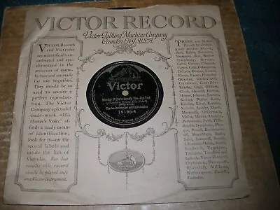 1923 VICTOR 78/Charles Dornberger And His Orchestra/Manhattan Merrymakers/E+!!! • $4