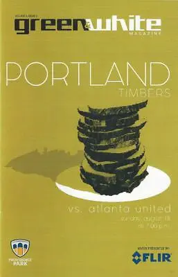 Portland Timbers 'Green & White' MLS Soccer/Football Program Volume 8 Issue 9 • $6.99