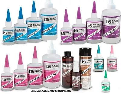 BSI Insta-Cure Super Thin Glue - Gap Filling Glue -Extra Thick 1/2oz 1oz 2oz 8oz • $6.95