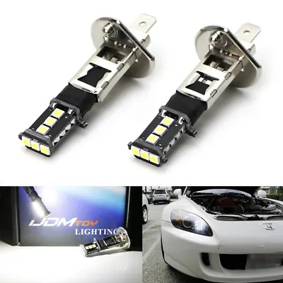 6500K HID Xenon White 9-SMD H1 LED Replacement Bulbs For Fog Lights Driving DRL • $20.69