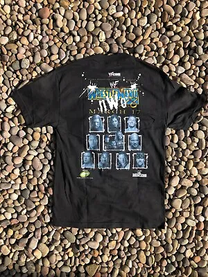 WRESTLEMANIA 2002 L T-shirt L Wwf Wwe Wcw Ecw Wrestling Vintage  • £149