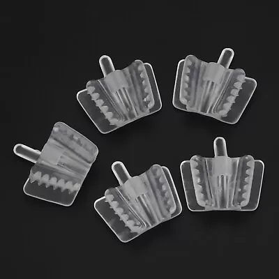 5 Pcs Dental Mouth Prop Bite Blocks Adult Silicone Latex Saliva Ejector Clear • $8.99