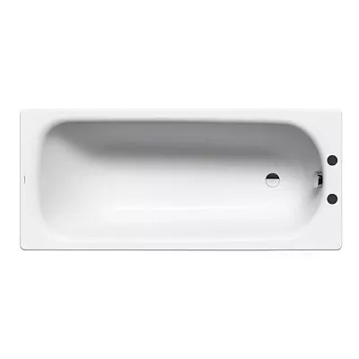 Kaldewei Saniform Plus Rectangular Steel Bath 1600mm X 700mm 2 Tap Hole • £321.95