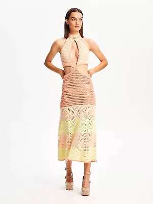 $180 • Buy Bnwt Alice Mccall Tea Rose Salty Kisses Midi Dress - Size 10 Au/6 Us (rrp $550)