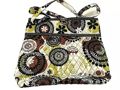 Vera Bradley COCOA MOSS Tote Bag Shopper Villager Floral Purse Ret Fall 2013 • $19.95