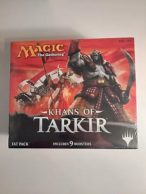 Magic The Gathering MTG KHANS OF TARKIR Fat Pack Factory Sealed - Brand New • $58.53