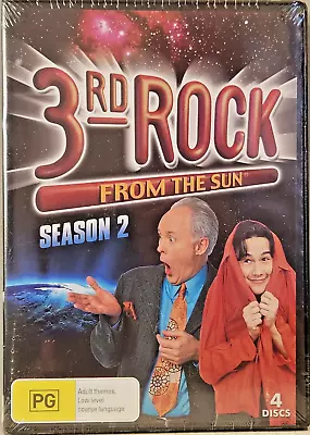 3RD ROCK FROM THE SUN: SEASON 2 - John Lithgow Kristen Stewart - NEW 4 DVDs • $15.95