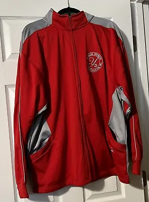 Russell Athletic Men's Sz XL Red/Gray Jacket Dri Power Yuengling Brewery • $13.25