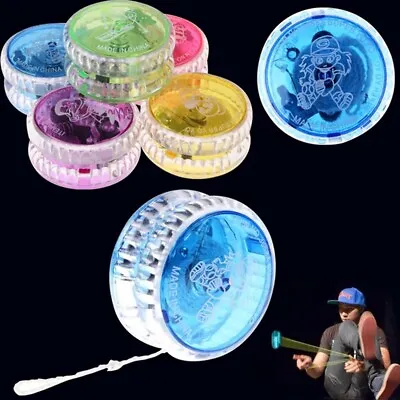$9.17 • Buy Flashing LED Glow Light Up YOYO Party Colorful Yo-Yo Toys For Kids Fun Toys Gift