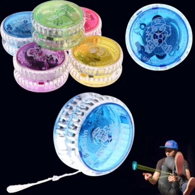 Flashing LED Glow Light Up YOYO Party Colorful Yo-Yo Toys For Kids Fun Toys Gift • $8.99