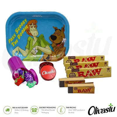 £12.99 • Buy Rolling Tray Kit Gift Swizzels Sweets Set Raw Slim Papers Grinder Tips Pop Tops