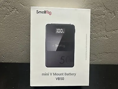 Smallrig Vb50 Mini V-mount Battery 14.8v 3.4Ah 50.32Wh 3579 Sealed • $160