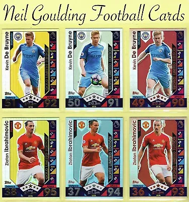 Topps MATCH ATTAX EXTRA 2016-17 ☆ PREMIER LEAGUE - LIMITED EDITION ☆ Cards • £3.99