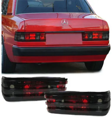 Smoked Tail Lights Rear Lamps For Mercedes 190 190e W201 Nice Gift • $169.95