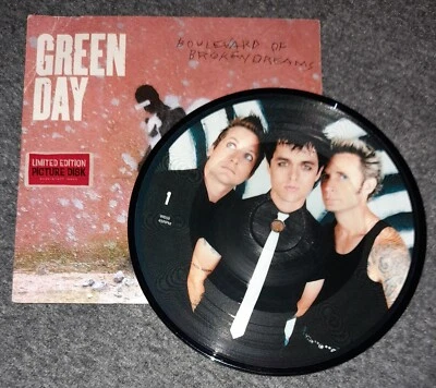 £12 • Buy GREEN DAY - Ltd. Edition 7  Picture Disc - Boulevard Of Broken Dreams