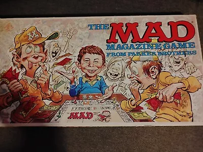 Vintage 1979 The MAD Magazine Board Game By Parker Brothers  • $14.95