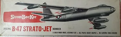 Strombecker Boeing B-47 Stratojet Bomber Usaf Sac Nuclear Wooden Kit • $79.88