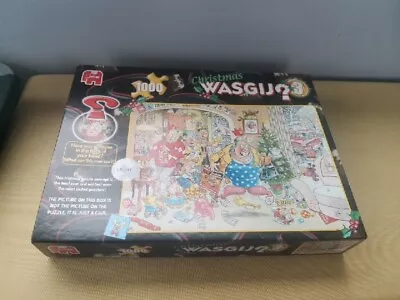 Wasgij Christmas 3 1000 Piece Puzzle “Short Circuit”  • £0.99