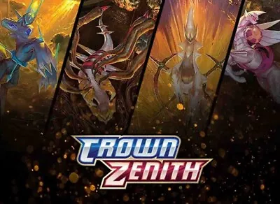 Pokemon Crown Zenith - Pick Your Card! Includes Rare's & Galarian Gallery Cards • $1