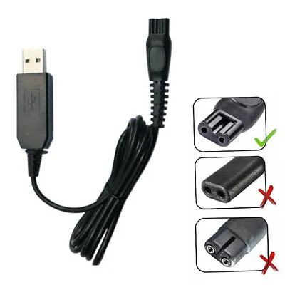 $5.59 • Buy 15V USB Power Charger Cord Cable For Philips Shaver HQ8505 QP6510 HQ8500 HQ9020