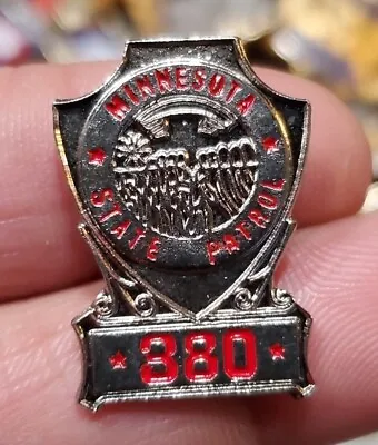 Vintage Minnesota State Patrol Badge #380 Pin • $19.99