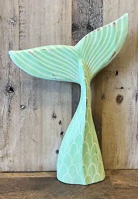 Mermaid Tail Wooden Tabletop Decor 11  X 8  • $32.99