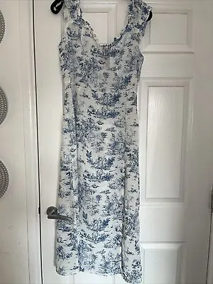 £1.20 • Buy Cider Pale Blue Dress, Size L (12), MIDI,